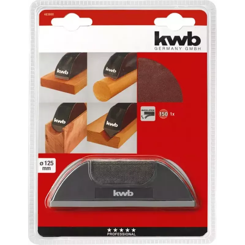 Sanding plate KWB 483800 Manual sanding supply kit P150 1 pc