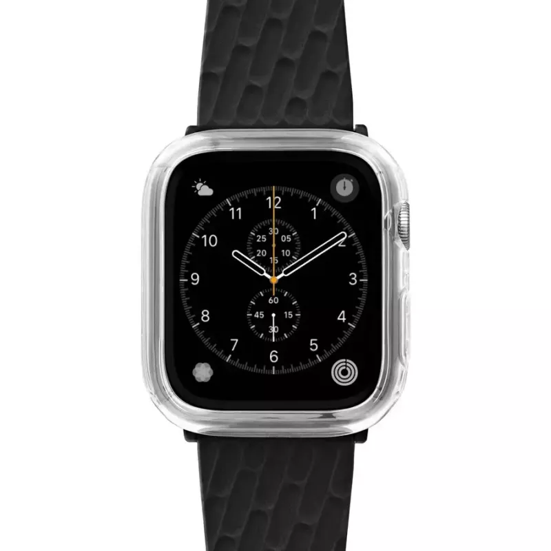 Nutikella ümbris LAUT Shield läbipaistev klaas polükarbonaat arvuti jaoks Apple Watch 44/45mm