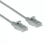 ACT hall 10 m LSZH U/UTP CAT6 andmekeskuse õhuke ühenduskaabel kaitstud RJ45-pistikuga