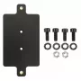 Alusplaat Brodit 216409 Must 160x80x7 mm