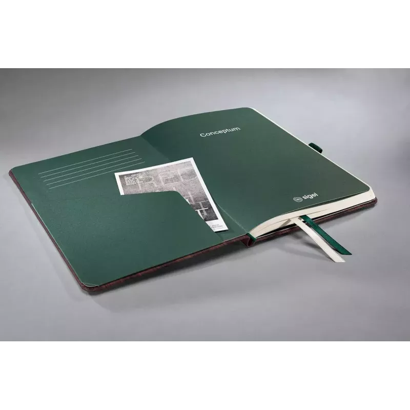 Writing notebook Sigel CO673 A5 194 lehte Pruun