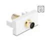 DeLOCK 90872 kaabelsoovahetaja Mini-DIN 4 pin valge