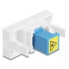 DeLOCK 90878 kaabliadapter SC Simplex sinine valge