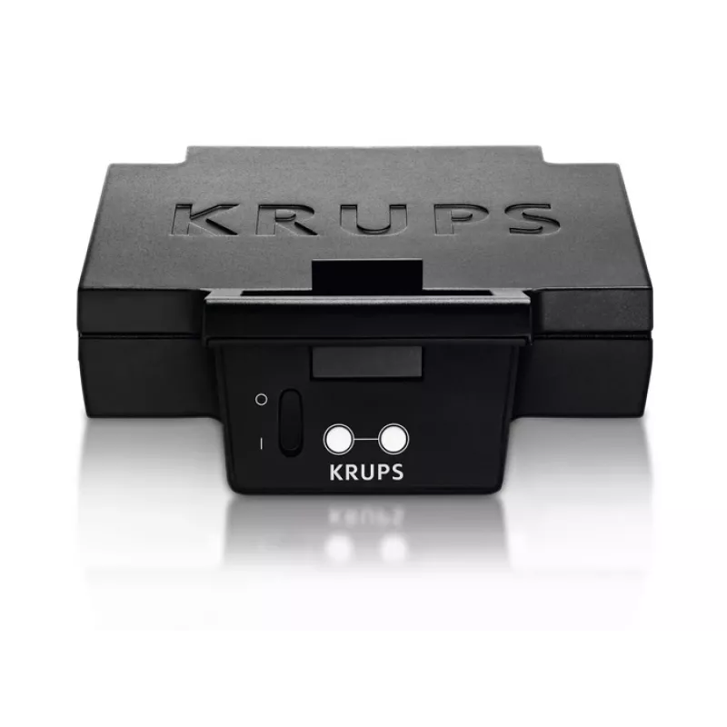 Võileivagrill KRUPS FDK461, 850 W, must, teeb 4 võileiba, 234×265×108 mm