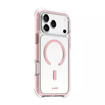 Mobiiltelefoni ümbris LAUT AERO PROTECT 17.5 cm Roosa Läbipaistev