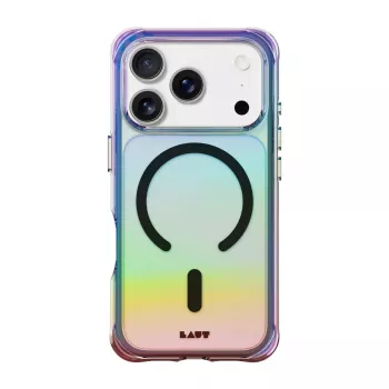 LAUT AERO HOLO mobiiltelefoni ümbris 17,5 cm 6,9 tolli Mitmevärviline Läbipaistev L_IP25D_AH_BK