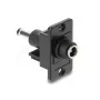 Keystone-moodul DELOCK 91121 — lame alalisvoolu pesa 5,5 x 2,5 mm, must, 19,1×42,3×35,5 mm
