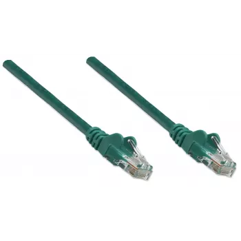 Intellinet võrgukaabel, Cat5e, 20m, roheline, CCA, U/UTP, PVC, RJ45, kullatud kontaktid, takistusvastane, kaitsmega, eluaegne garantii