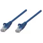 Intellinet võrguparanduskaabel, Cat5e, 20 m, sinine, CCA, U/UTP, PVC, RJ45, kullatud kontaktid, haakumisvastane, kaitserandiga, eluaegne garantii