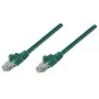 Intellinet võrgukaabel, Cat5e, 15 m, roheline, CCA, U/UTP, PVC, RJ45, kullatud kontaktid, tõmblusvastane, kaitsekumm, eluaegne garantii