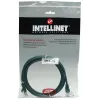 Intellinet võrgukaabel, Cat5e, 15 m, roheline, CCA, U/UTP, PVC, RJ45, kullatud kontaktid, tõmblusvastane, kaitsekumm, eluaegne garantii