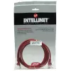 Intellinet võrgukaabel, Cat5e, 15 m, punane, CCA, U/UTP, PVC, RJ45, kullatud kontaktid, takerdumisvastane, kaitsetutiga, eluaegne garantii