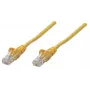 Intellinet võrguparanduskaabel, Cat5e, 10 m, kollane, CCA, U/UTP, PVC, RJ45, kullatud kontaktid, takerdumisvastane, kaitsetutiga, eluaegne garantii