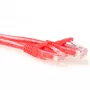 ACT punane 2-meetrine U/UTP CAT6A juhtmestiku kaabel katmata RJ45 pistikutega