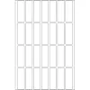 Mitmeotstarbelised sildid HERMA 13x40 mm valge paber matt käsitsi kirjutamiseks