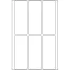 Mitmeotstarbelised sildid HERMA 32x82 mm valge paber matt 192 tk