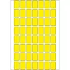 Mitmeotstarbelised sildid HERMA 12x18 mm kollane paber matt 1792 tk
