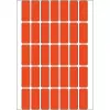 HERMA mitmeotstarbelised kleebised 12x30 mm punane paber matt käsitsi kirjutamiseks