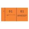 Ticket Avery 869-10-1 100 tk Oranž