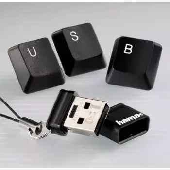 Hama Smartly 32GB USB-mälupulk USB Type-A 2.0 Must