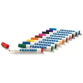 Marker Franken Z1903 4 tk Must Sinine Punane