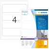 Eemaldatavad failisildid HERMA 10141 A4 192x61 mm valge