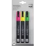Marker Sigel GL182 Meisliteraga Roheline Roosa Kollane