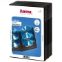 Hama DVD Quad Box, must, 5 tk pakendis, 4 plaati
