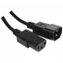 IEC pikenduskaabel, C14 pistik kuni C13 pesa, 0,5 m (808039)