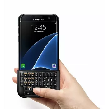 Kaitseümbris Samsung Galaxy S6 edge+ telefoni jaoks — must, 79,9 mm laiusele ja 12,6 mm paksusele