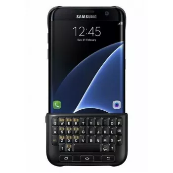 Kaitseümbris Samsung Galaxy S6 edge+ telefoni jaoks — must, 79,9 mm laiusele ja 12,6 mm paksusele