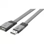 USB-kaabel Renkforce RF-4096101 3m USB 2.0 Must