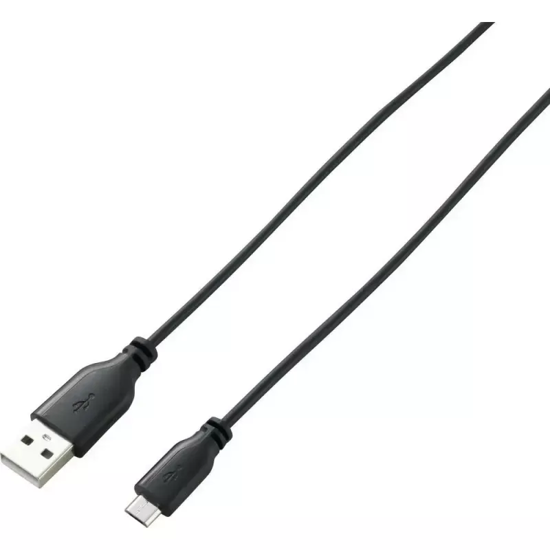 USB 2.0 andmekaabel Renkforce RF-4032111, USB A – Micro-USB B, 1 m, must