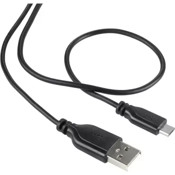 USB 2.0 andmekaabel Renkforce RF-4032111, USB A – Micro-USB B, 1 m, must