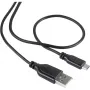 USB 2.0 andmekaabel Renkforce RF-4032111, USB A – Micro-USB B, 1 m, must