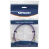 Intellinet fiiberoptiline patch-kaabel, OM4, LC/LC, 5 m, lilla, duplex, mitmemoodiline, 50/125 µm, LSZH, fiiber, eluaegne garantii