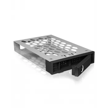 ICY BOX 22070 storage drive enclosure HDD enclosure Must, Metallik 3,5 tolli