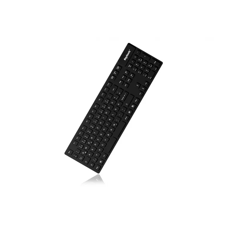 KeySonic KSK-8030 IN (FR) klaviatuur tööstuslik USB AZERTY prantsuse must