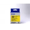 Epson Label Cartridge Magnetic LK-7YB2 Must/Kollane 36mm (1,5m)