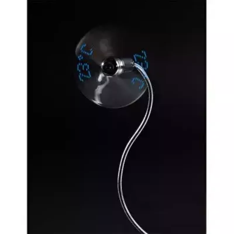 Hama 00012170 USB-ventilaator temperatuuriekraaniga, hõbedane