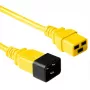 ACT Powercord C19 - C20 kollane 1,8 m