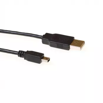 USB 2.0 A-pistik - USB mini B5 isane 5,00 m ACT SB2415