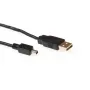 USB-kaabel ACT USB 2.0 A-pistik - USB mini B-pistik 1.80 m