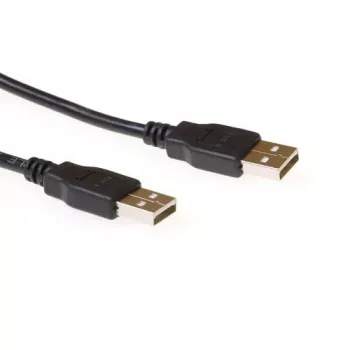 ACT USB 2.0 A isane - USB A isane 3.00 m, 3 m, USB A, USB A, USB 2.0, Must