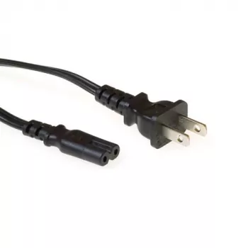 Toitejuhe USA pistik ACT Powercord C7 must 1,8 m
