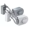 Lukk Olympia RS 50R, roostevaba teras, kõrgus 27 mm, sügavus 128 mm, kaal 1,04 kg