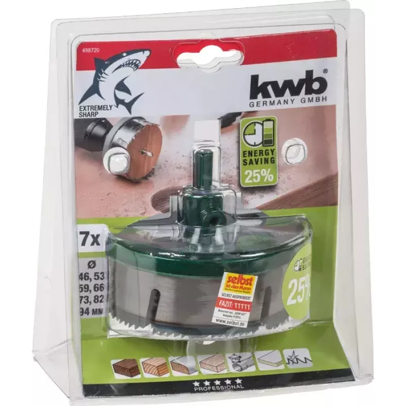 Avasaeakomplekt KWB 498720 7 tk