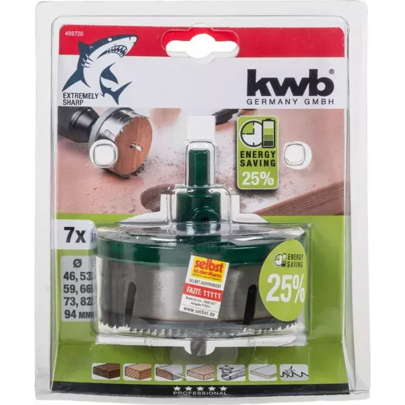 Avasaeakomplekt KWB 498720 7 tk