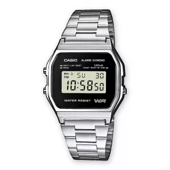 Unisex käekell Casio A158WEA-1EF elektrooniline must