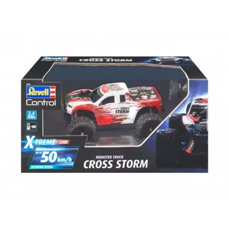 RC roomikauto REVELL X-Treme CROSS STORM 1:18 elektriline mudel